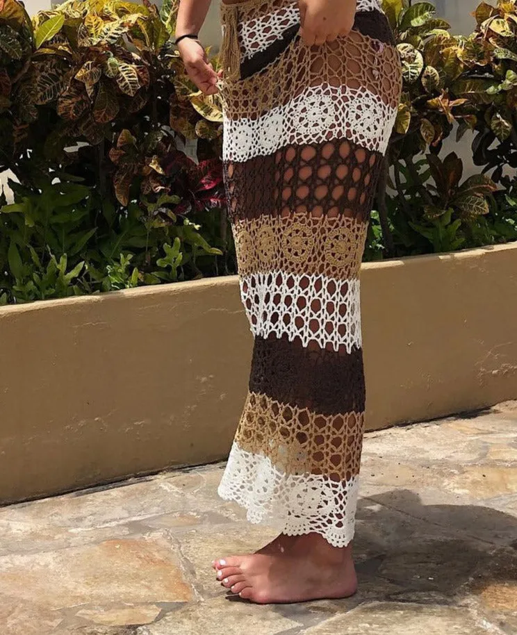 Lili Handmade Crochet Maxi Skirt