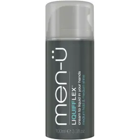 Liquifflex Crème Coiffante Tenue & Brillance Moyenne Men-ü - Gel & Cire Cheveux Homme sur MenCorner