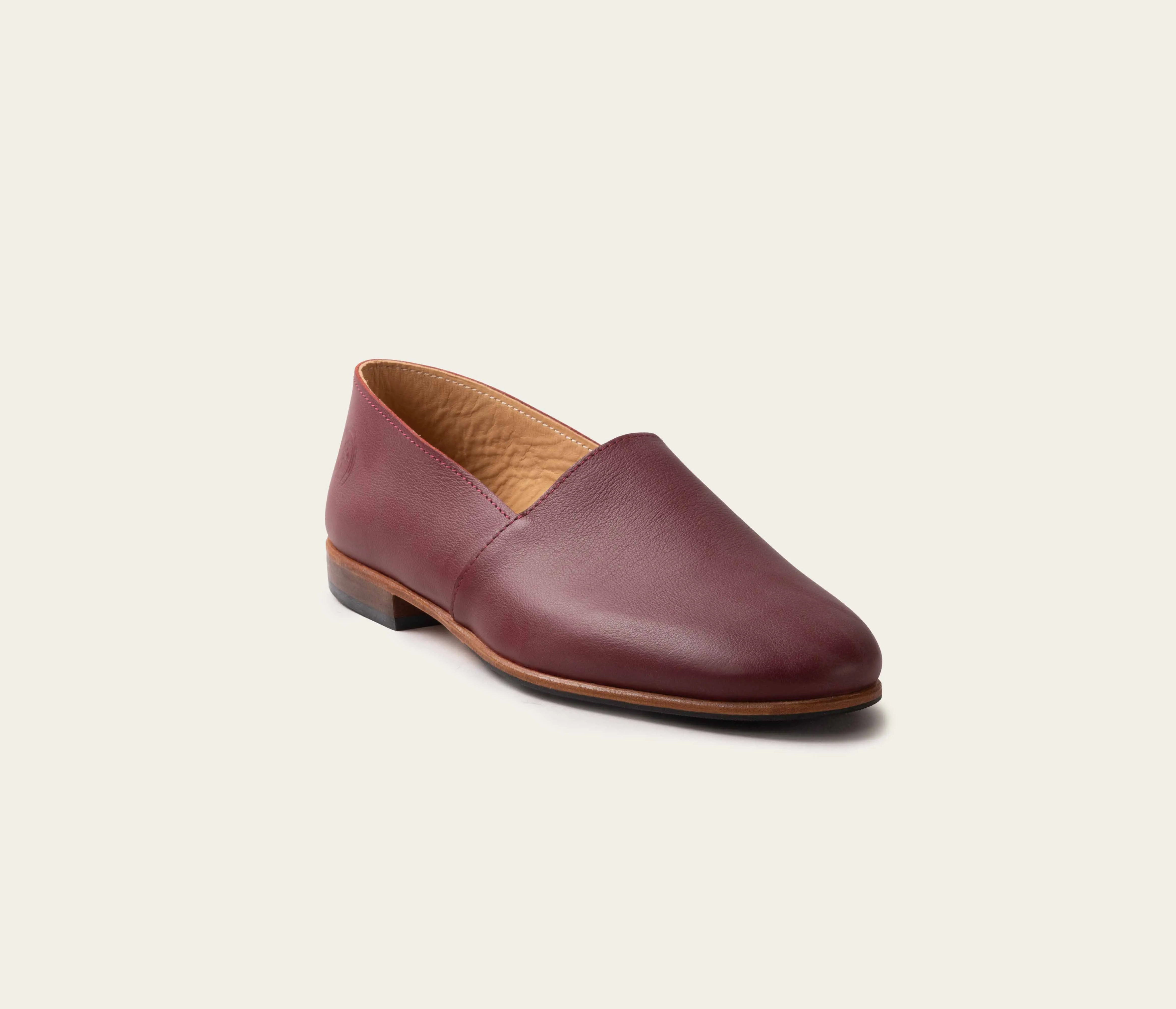 Maury Mocassin Souple Bordeaux - Prix Doux