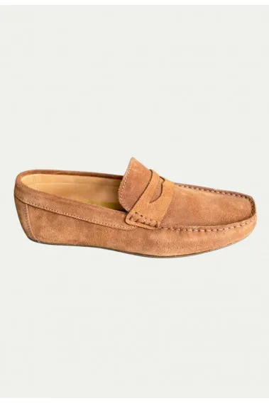 Mocassin cognac Taille 38 Couleur Cognac