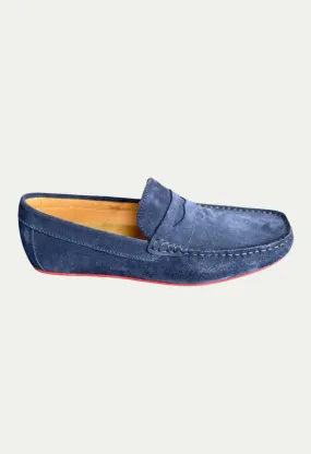 Mocassin marine Couleur Marine Taille 39