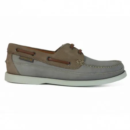 Mocassins Mephisto Boating Gris clair Confort l Igert