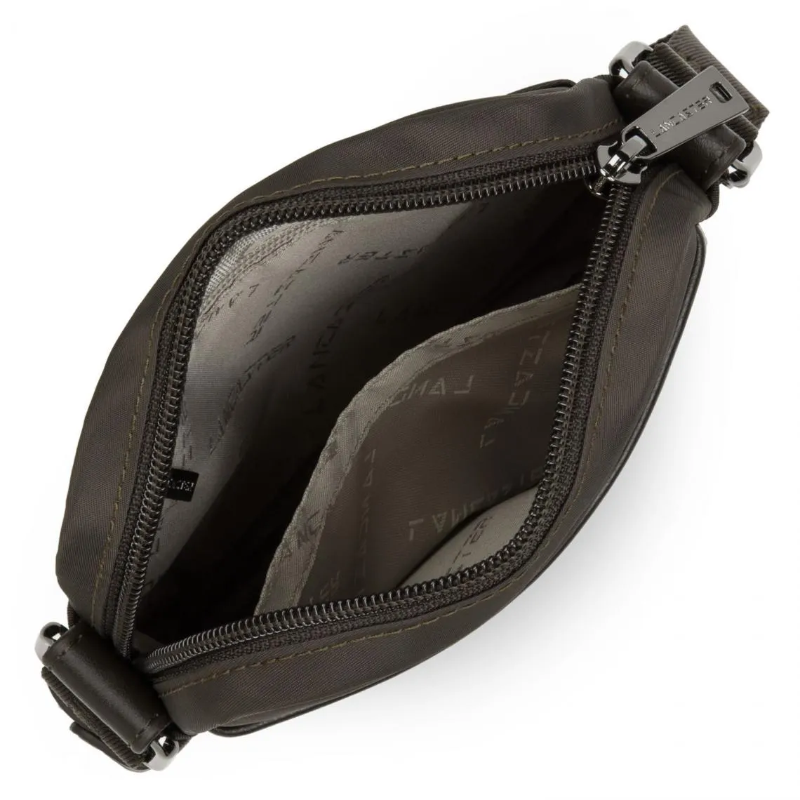 POCHETTE BANDOULIERE BASIC & SPORT - Nylon Noir en cuir Lancaster - Pochette & Sacoche Homme sur MenCorner