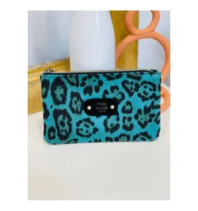 POCHETTE ZIPPEE LEOPARD