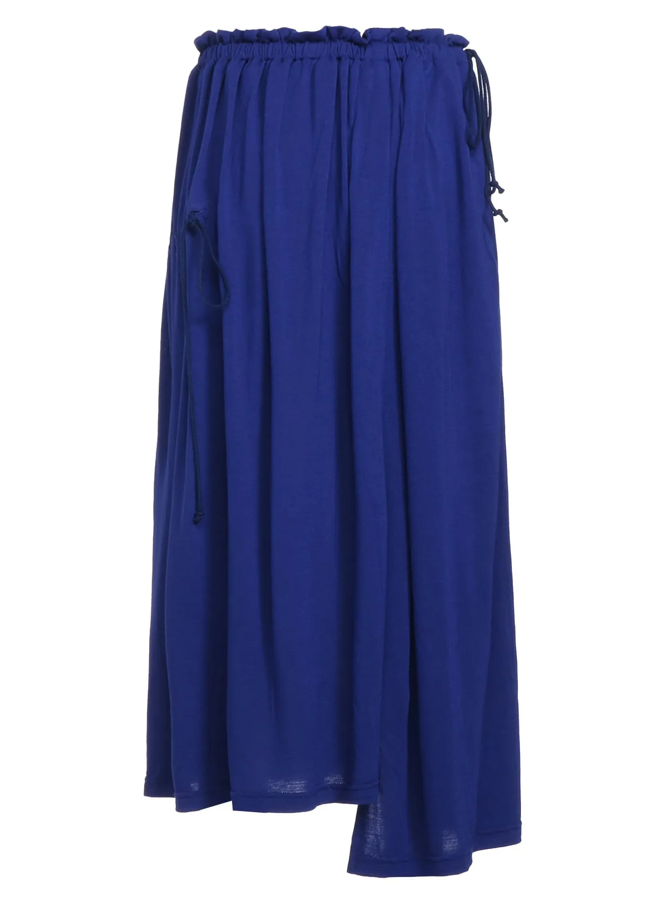 RAYON JERSEY STRINGS GATHERED SKIRT