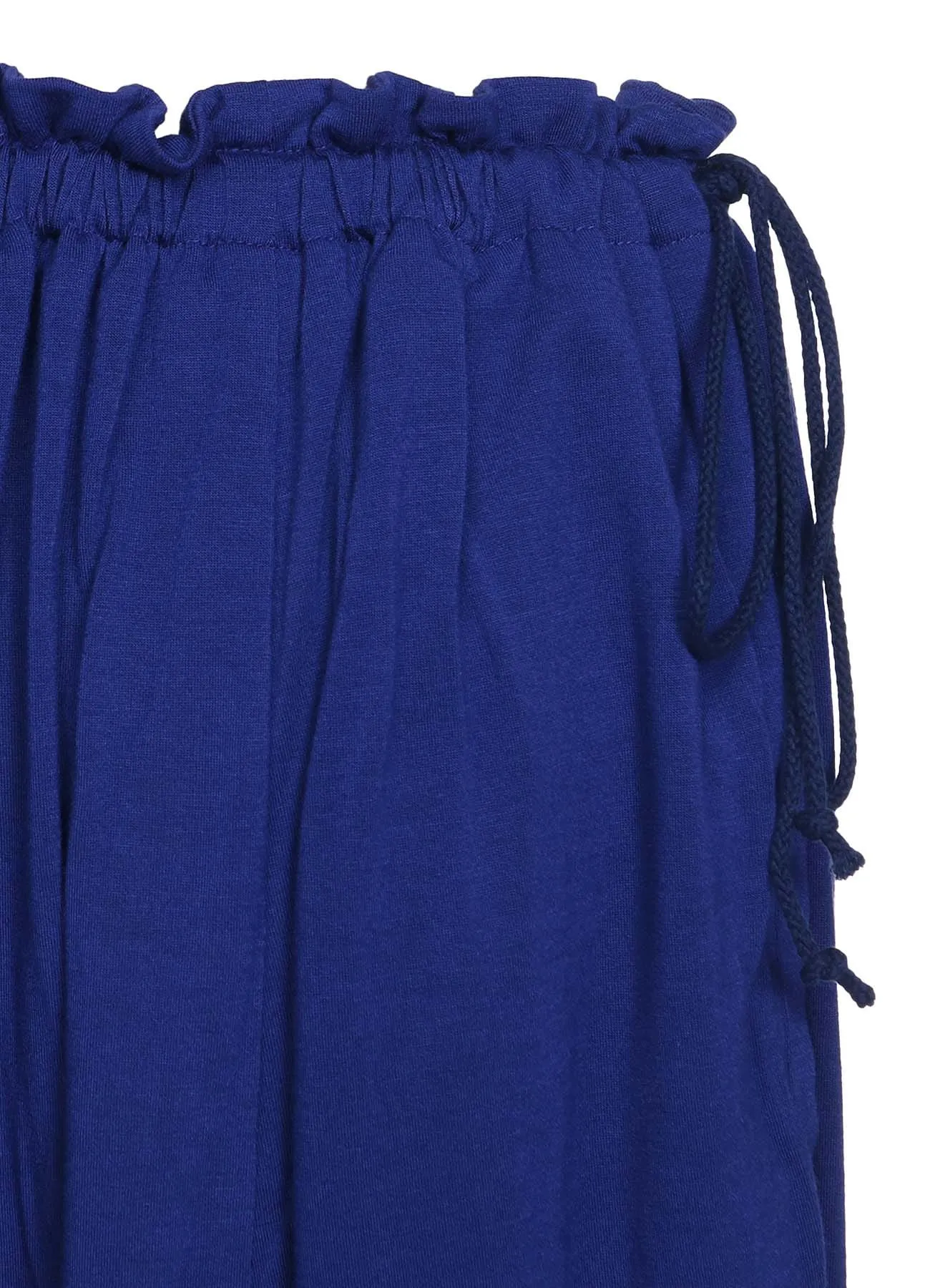 RAYON JERSEY STRINGS GATHERED SKIRT