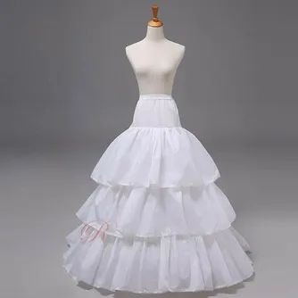 robe de mariée jupon traînant jupon à volants taille élastique église de mariage grand jupon traînant