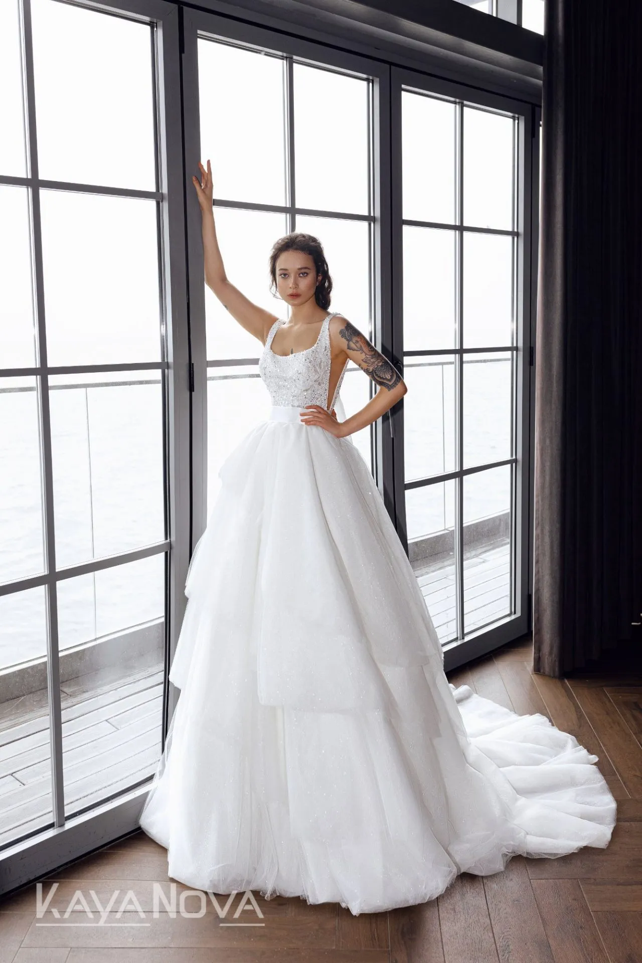 Robe De Mariée Princesse Originale Haut Strass