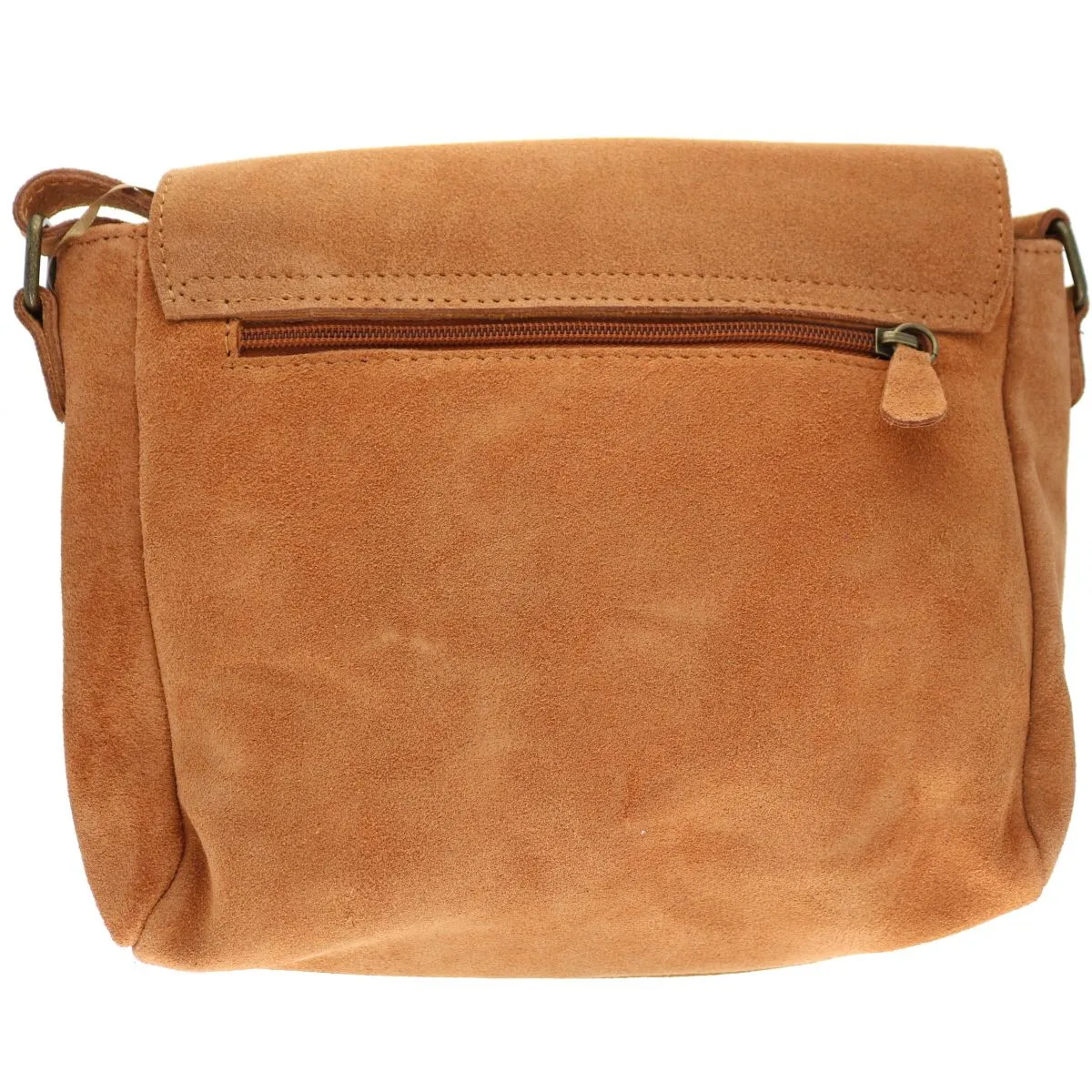 Sacoche cuir une boucle camel Maison Suzanne - Le petit Souk