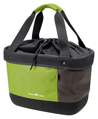 Sacoche de Guidon Klickfix Shopper Alingo Vert Marron