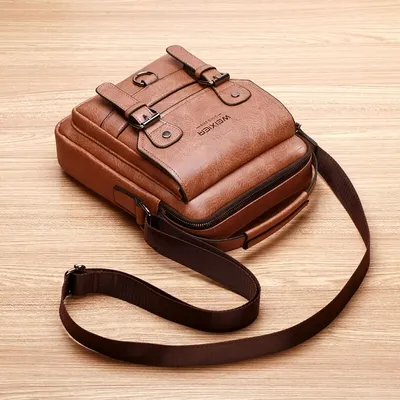 Sacoche homme Vintage Brown