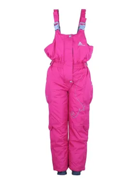 Salopette de ski fille FOMBLUX - PEAK MOUNTAIN - Rose framboise