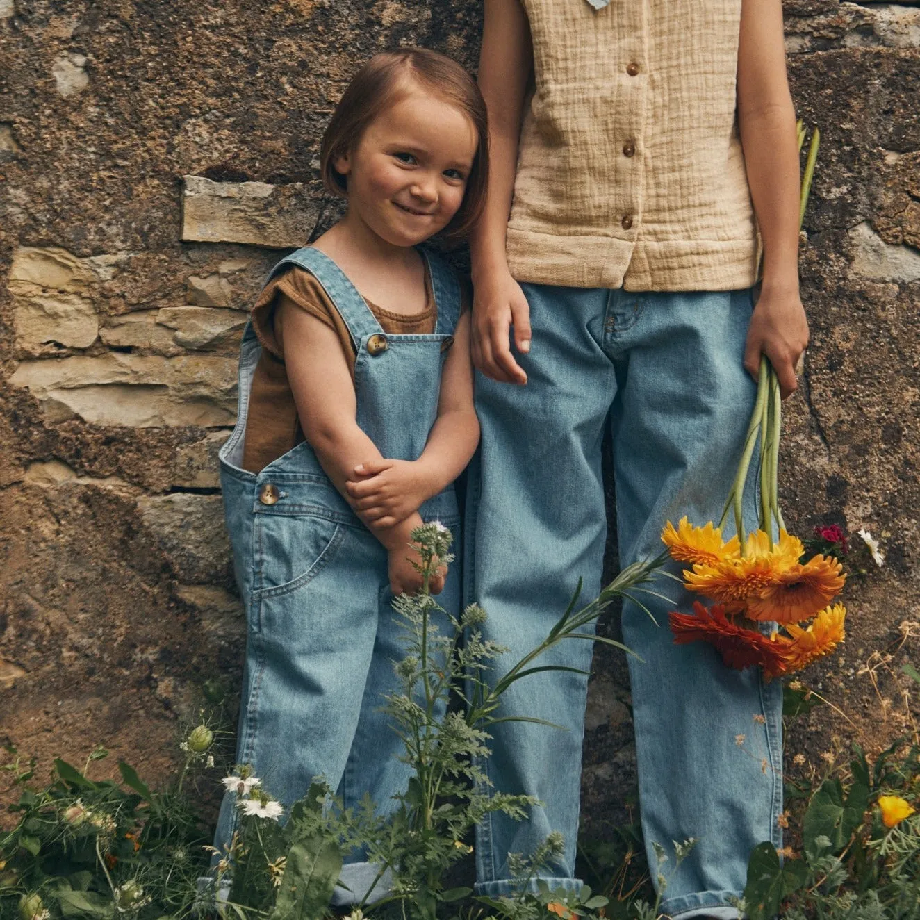 SALOPETTE QUETSCHE Denim Blue