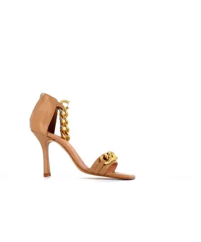 SANDALE INAIA CUIR BEIGE