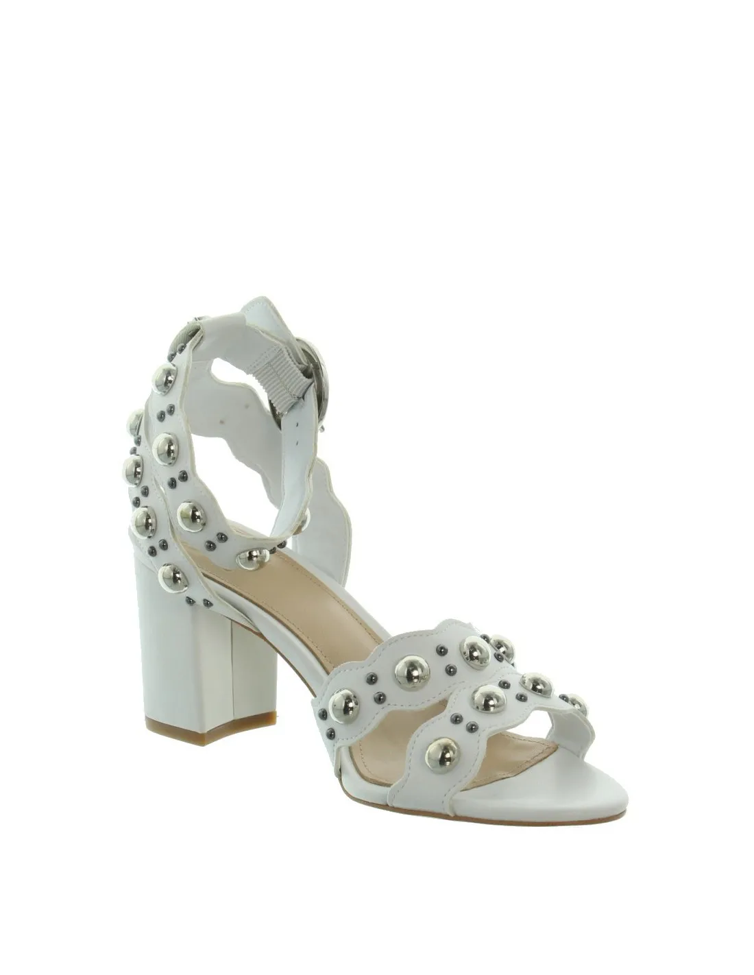 Sandales à talons Guess ref_guess46132 White