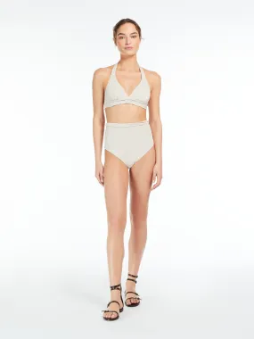 Soutien-gorge de bain en jersey et lurex