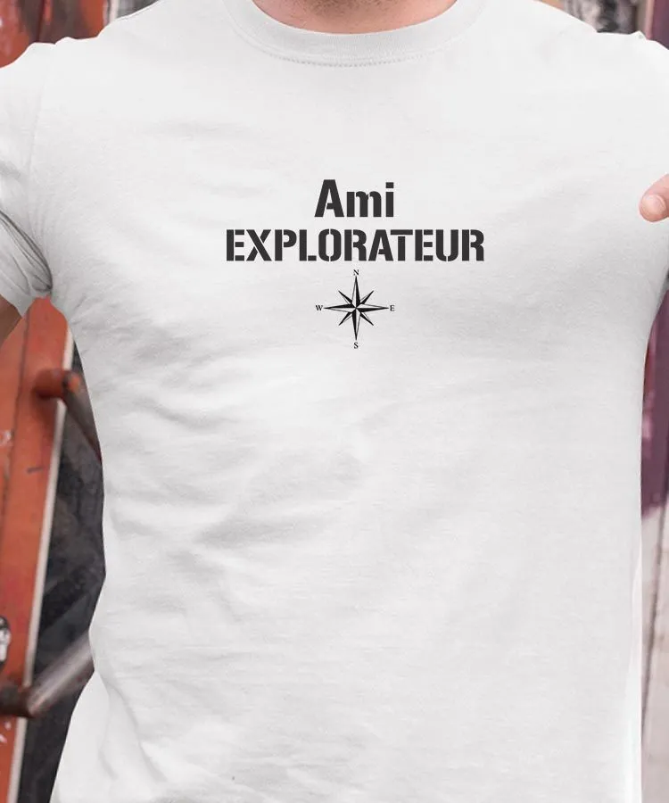 T-Shirt Ami explorateur Pour homme