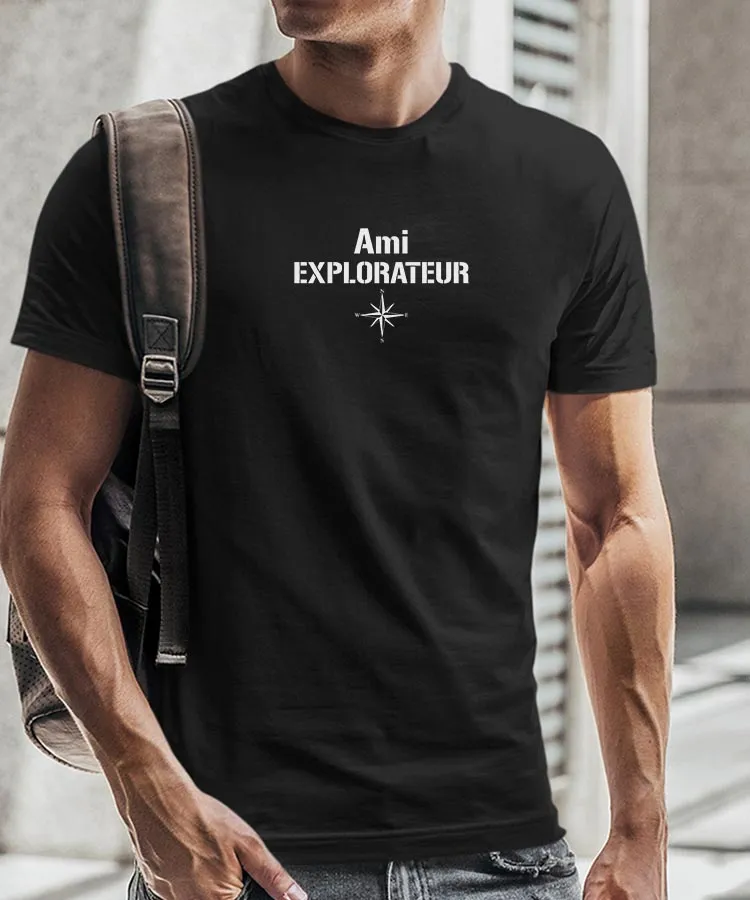 T-Shirt Ami explorateur Pour homme