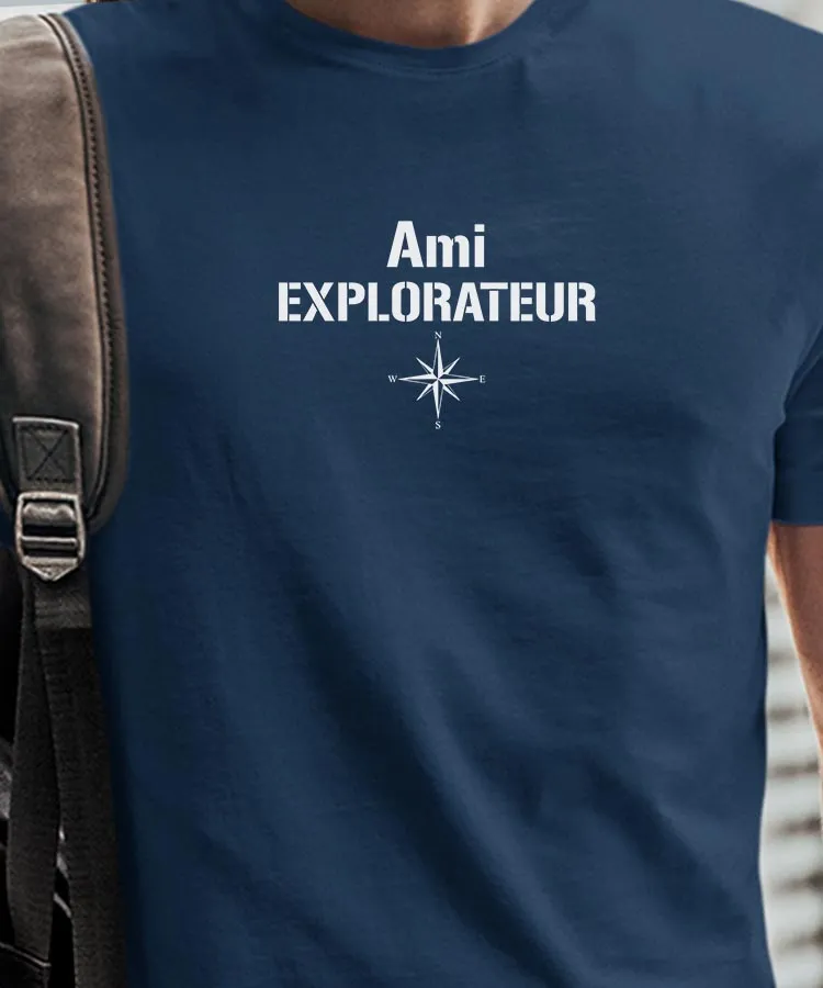 T-Shirt Ami explorateur Pour homme