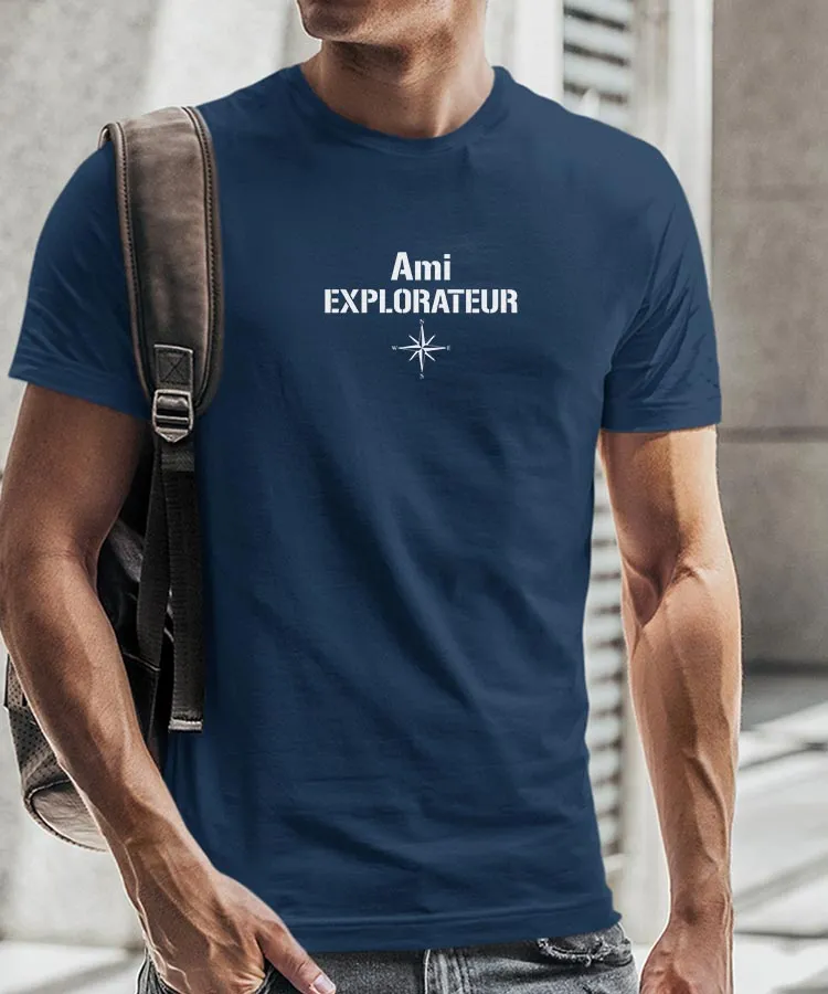 T-Shirt Ami explorateur Pour homme