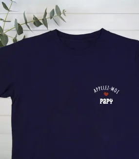 T-Shirt Appelez-moi Papy Pour homme