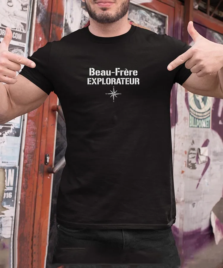 T-Shirt Beau-Frère explorateur Pour homme