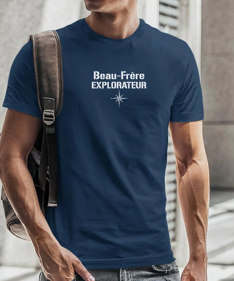 T-Shirt Beau-Frère explorateur Pour homme