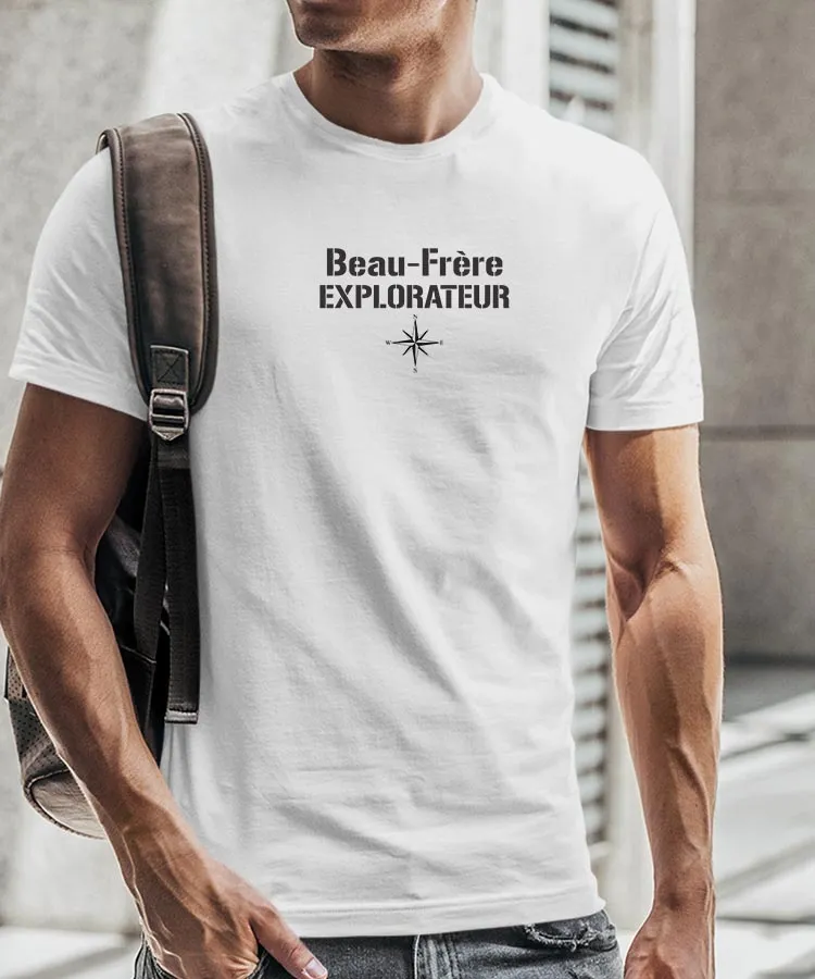 T-Shirt Beau-Frère explorateur Pour homme