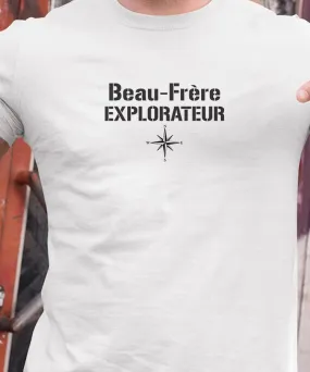 T-Shirt Beau-Frère explorateur Pour homme