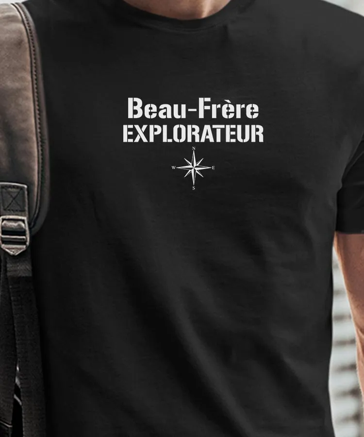 T-Shirt Beau-Frère explorateur Pour homme