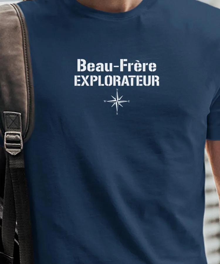 T-Shirt Beau-Frère explorateur Pour homme