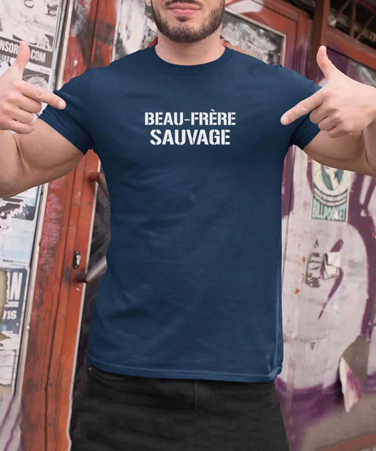 T-Shirt Beau-Frère sauvage Pour homme