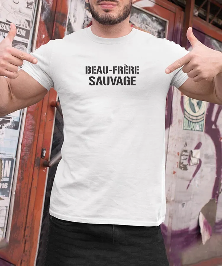 T-Shirt Beau-Frère sauvage Pour homme