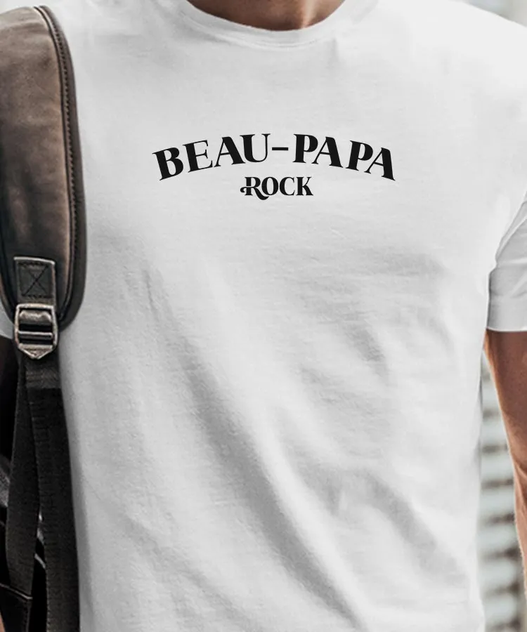 T-Shirt Beau-Papa rock Pour homme