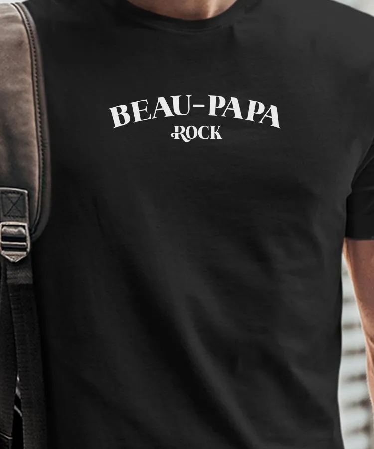 T-Shirt Beau-Papa rock Pour homme