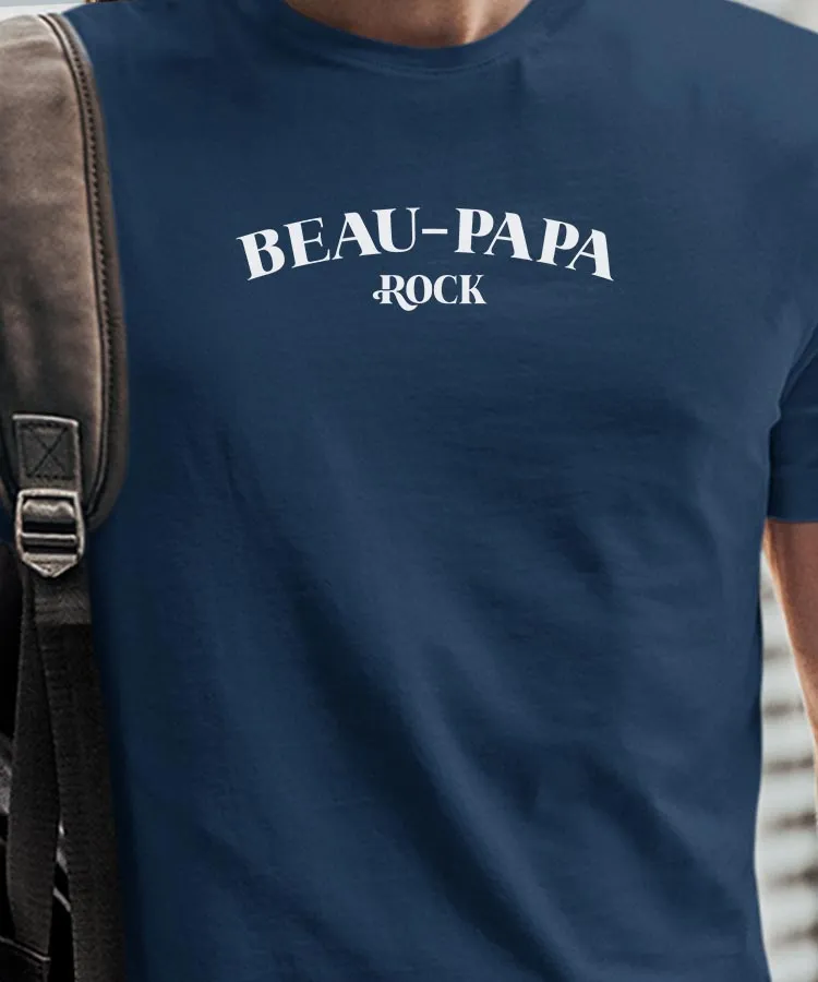 T-Shirt Beau-Papa rock Pour homme