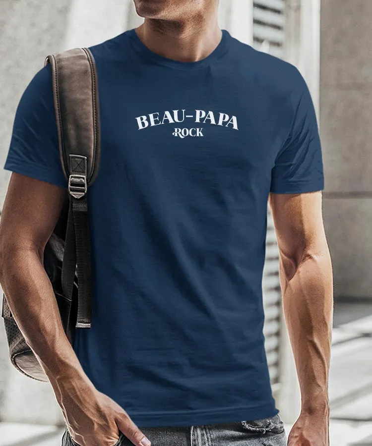 T-Shirt Beau-Papa rock Pour homme