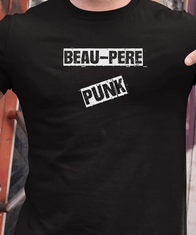 T-Shirt Beau-Pere PUNK Pour homme