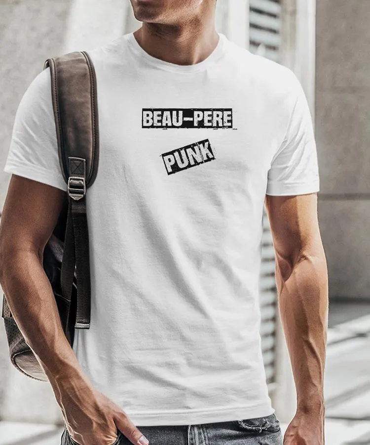 T-Shirt Beau-Pere PUNK Pour homme