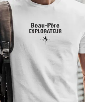 T-Shirt Beau-Père explorateur Pour homme