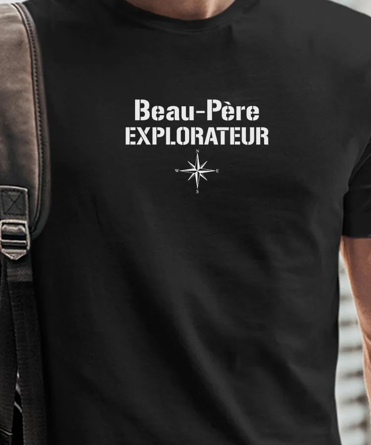 T-Shirt Beau-Père explorateur Pour homme