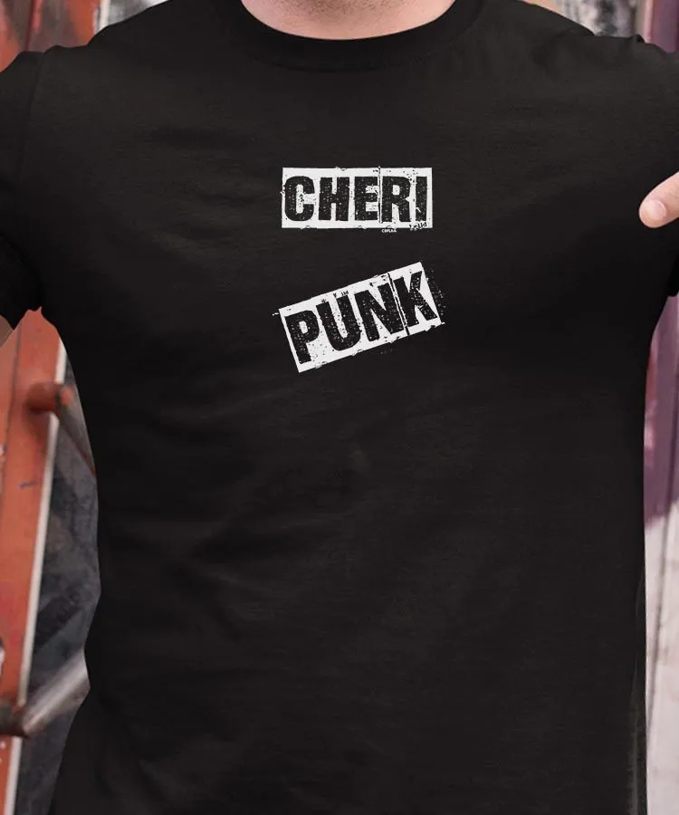 T-Shirt Cheri PUNK Pour homme