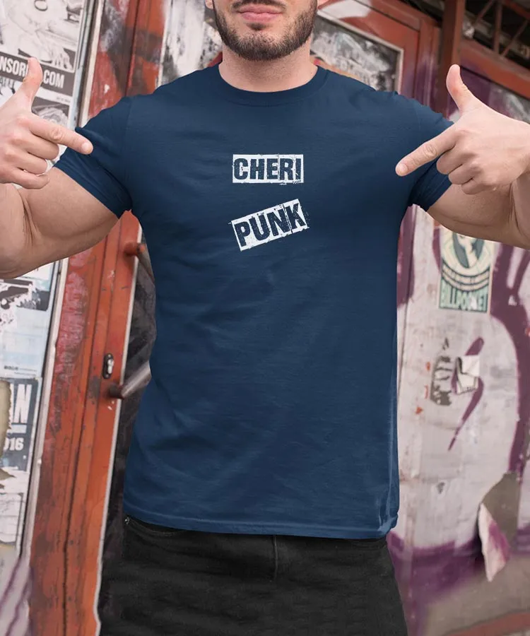 T-Shirt Cheri PUNK Pour homme