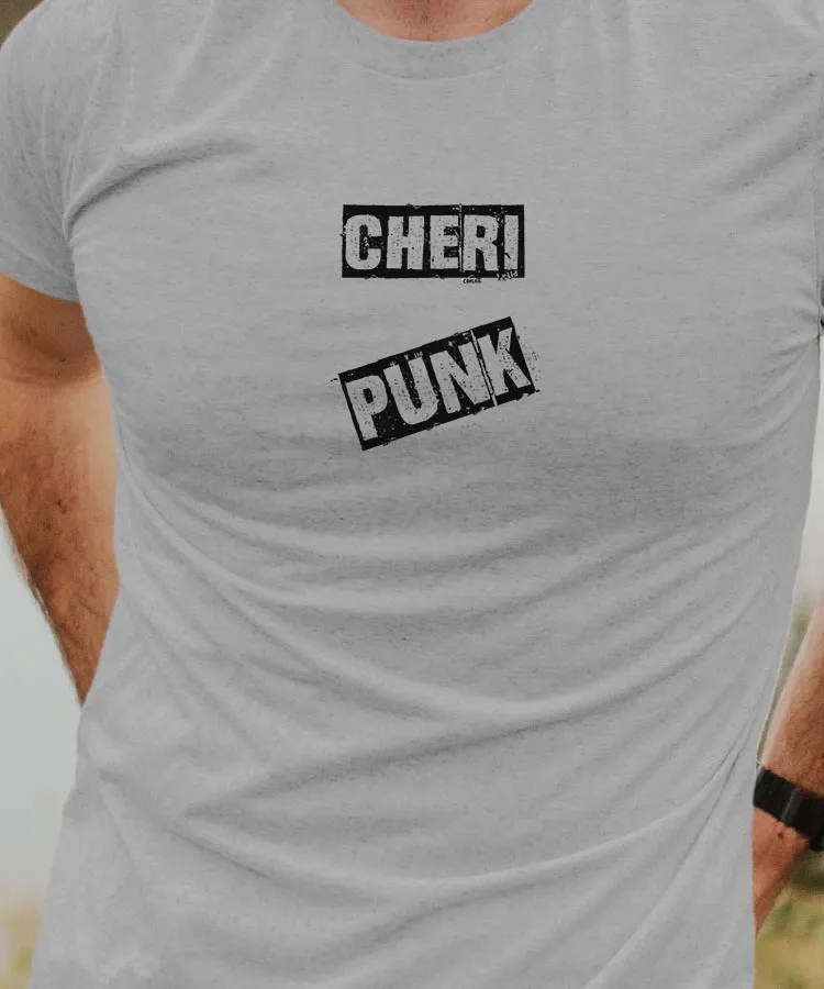 T-Shirt Cheri PUNK Pour homme