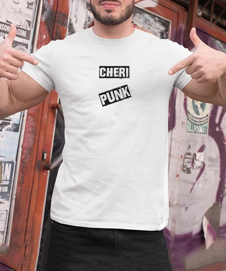 T-Shirt Cheri PUNK Pour homme