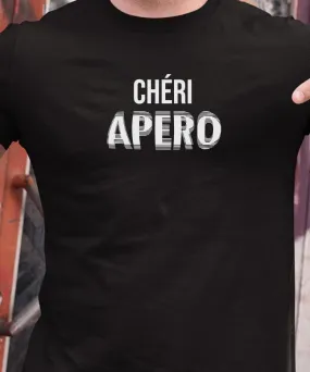 T-Shirt Chéri apéro face Pour homme