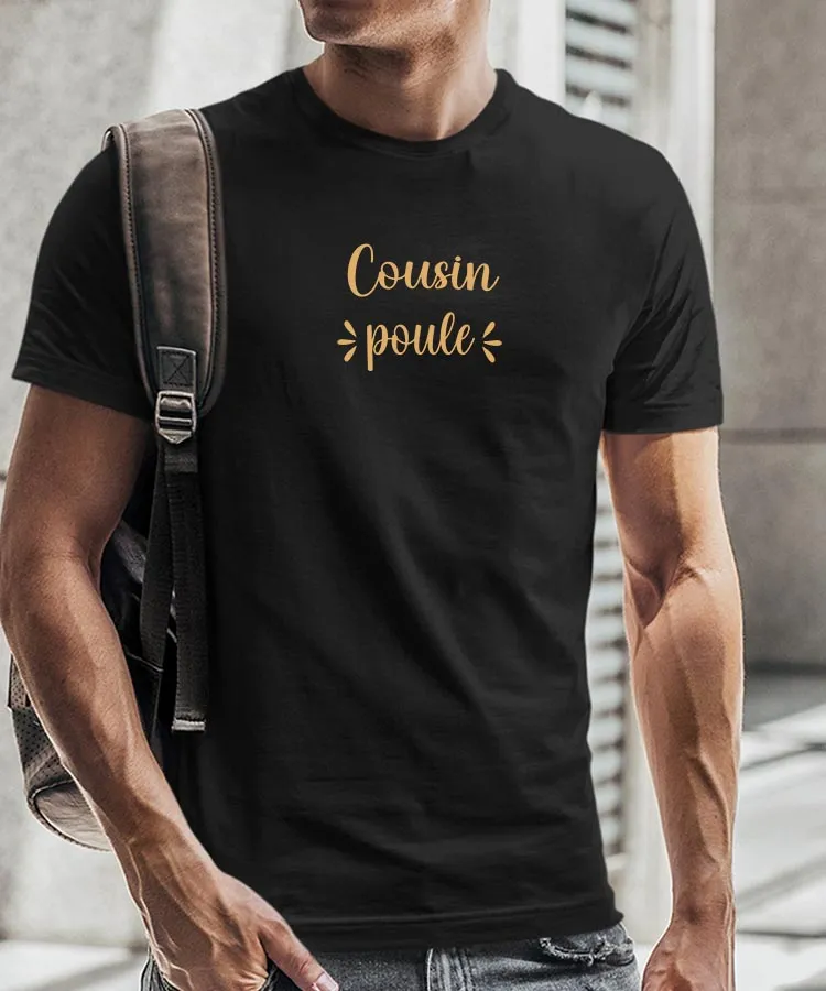 T-Shirt Cousin poule Pour homme