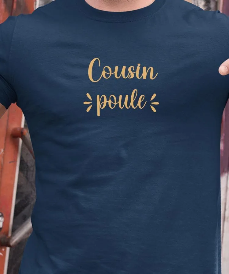 T-Shirt Cousin poule Pour homme