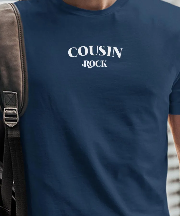 T-Shirt Cousin rock Pour homme