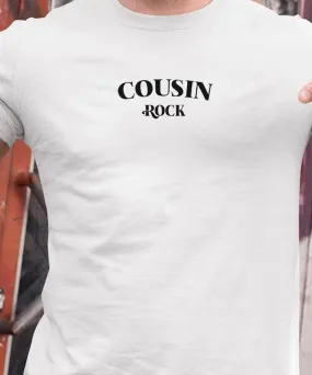 T-Shirt Cousin rock Pour homme